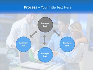 Standing Sea Sand PowerPoint Template