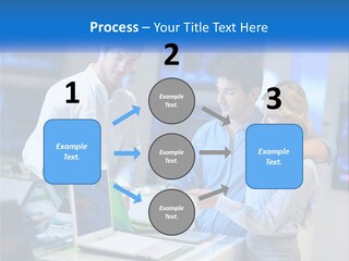 Standing Sea Sand PowerPoint Template