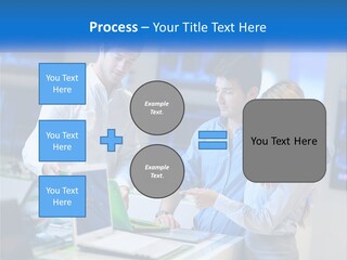 Standing Sea Sand PowerPoint Template