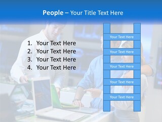 Standing Sea Sand PowerPoint Template