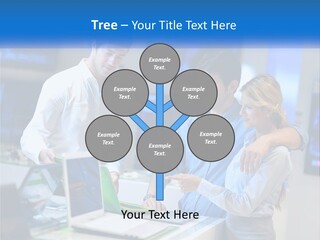 Standing Sea Sand PowerPoint Template