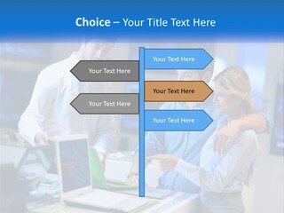 Standing Sea Sand PowerPoint Template