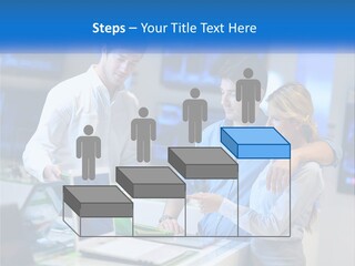 Standing Sea Sand PowerPoint Template