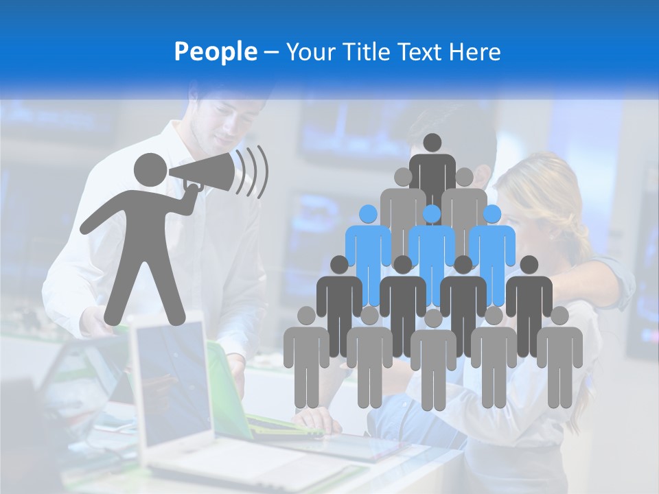 Standing Sea Sand PowerPoint Template