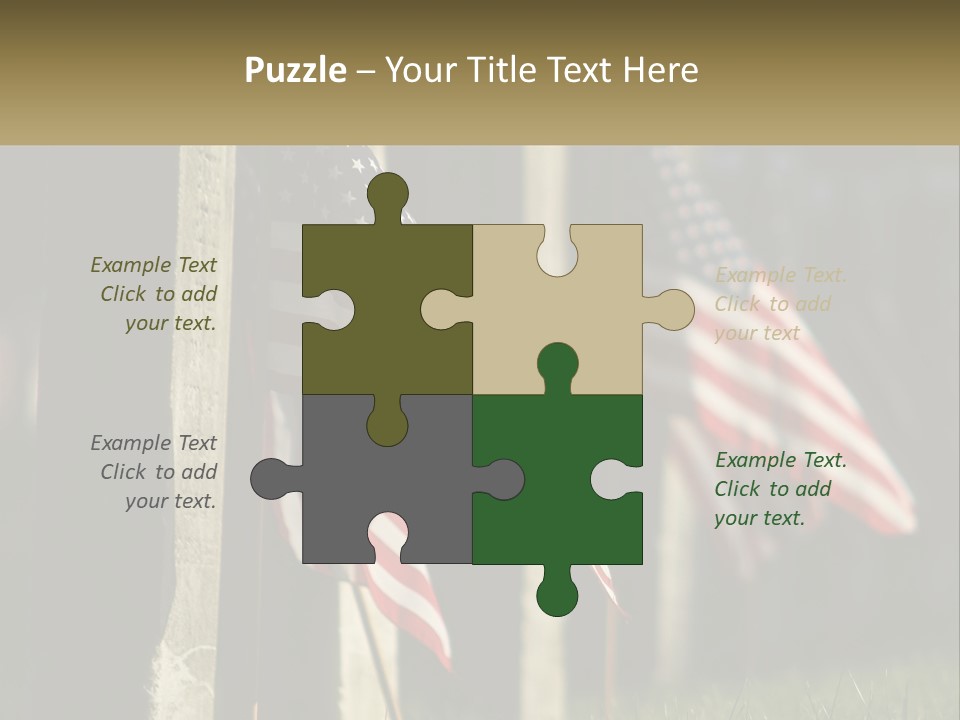 Coast Sunset Pensioner PowerPoint Template