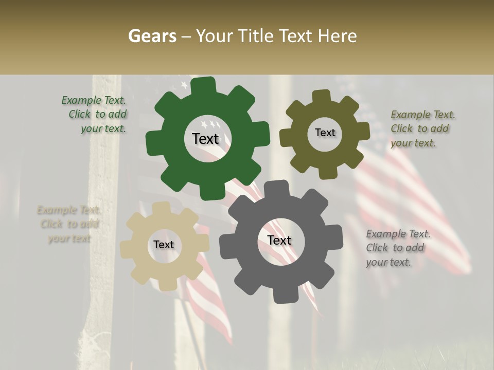 Coast Sunset Pensioner PowerPoint Template