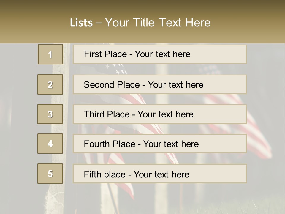 Coast Sunset Pensioner PowerPoint Template