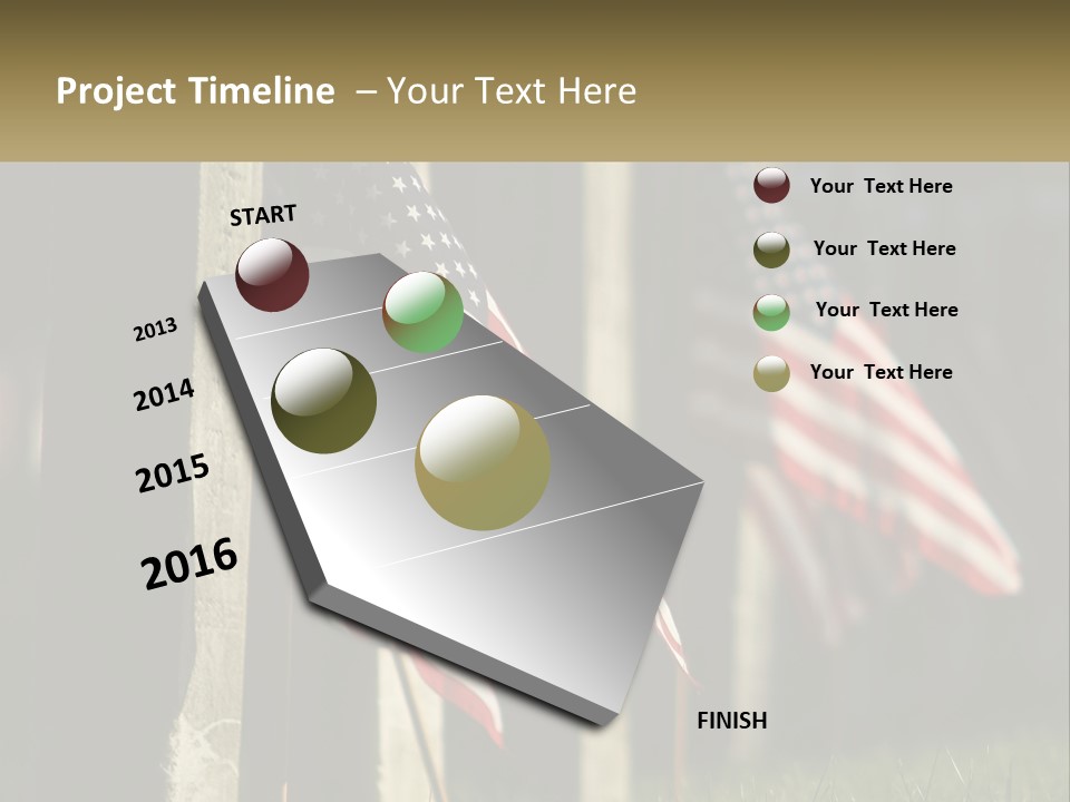 Coast Sunset Pensioner PowerPoint Template