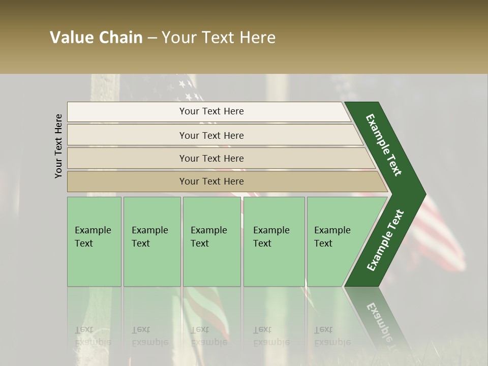 Coast Sunset Pensioner PowerPoint Template