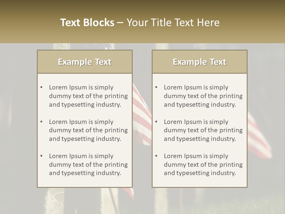 Coast Sunset Pensioner PowerPoint Template