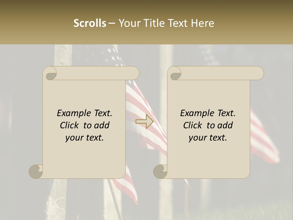 Coast Sunset Pensioner PowerPoint Template