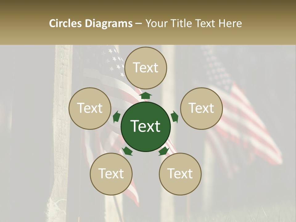 Coast Sunset Pensioner PowerPoint Template