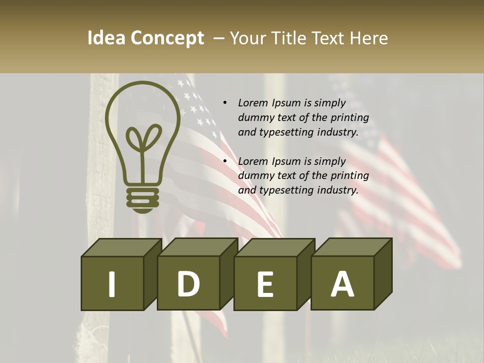 Coast Sunset Pensioner PowerPoint Template