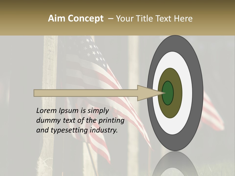 Coast Sunset Pensioner PowerPoint Template