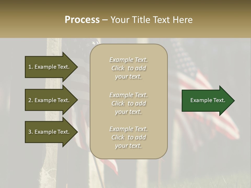 Coast Sunset Pensioner PowerPoint Template