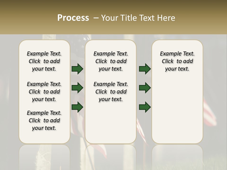 Coast Sunset Pensioner PowerPoint Template