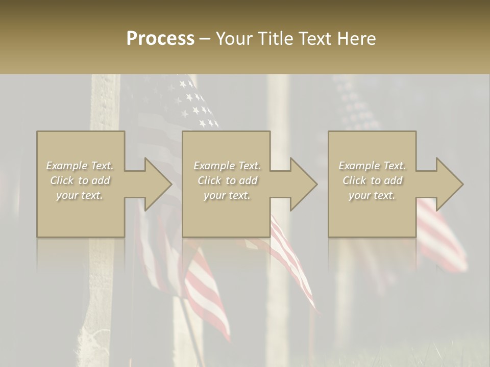 Coast Sunset Pensioner PowerPoint Template