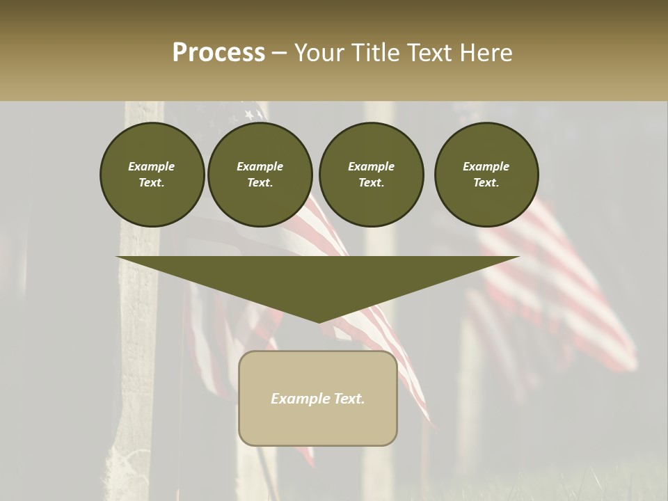 Coast Sunset Pensioner PowerPoint Template