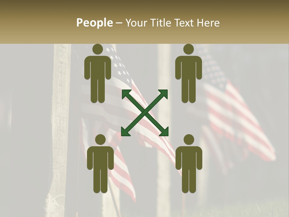 Coast Sunset Pensioner PowerPoint Template