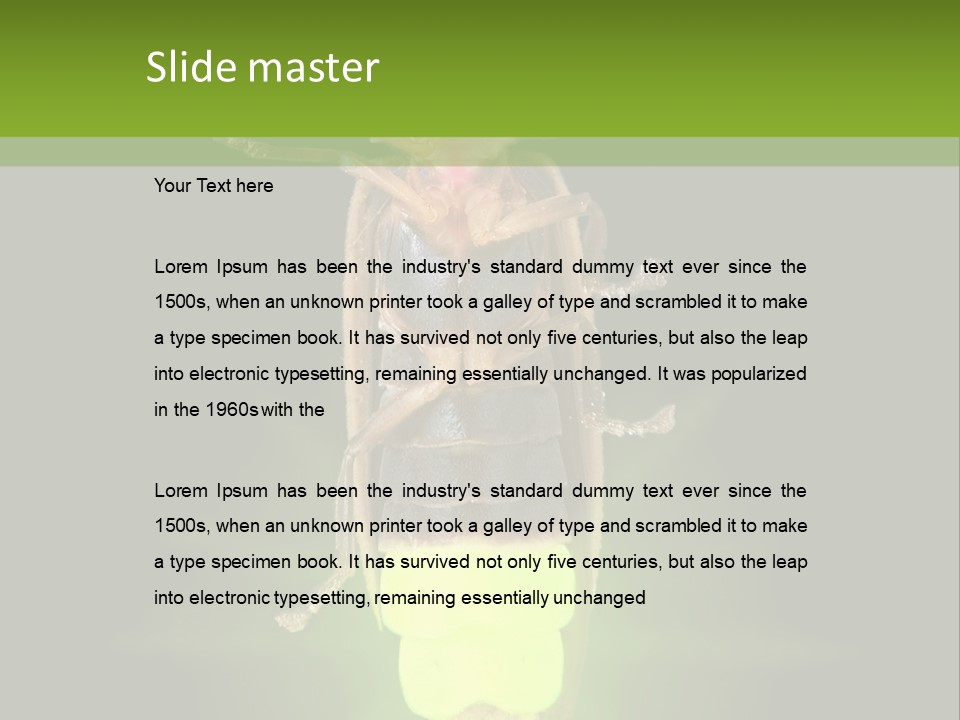 Old Elderly Sand PowerPoint Template