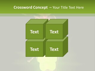 Old Elderly Sand PowerPoint Template