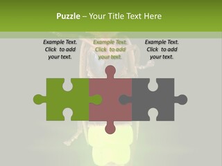 Old Elderly Sand PowerPoint Template