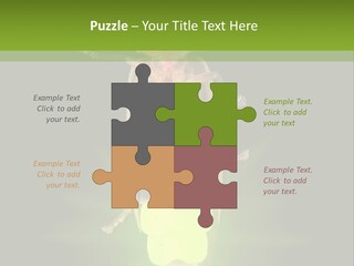 Old Elderly Sand PowerPoint Template