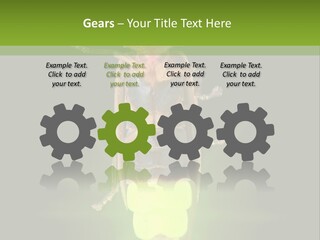 Old Elderly Sand PowerPoint Template