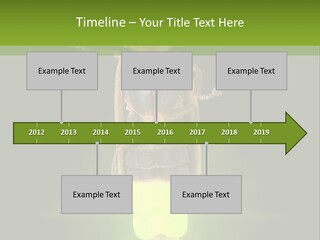 Old Elderly Sand PowerPoint Template