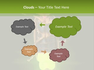 Old Elderly Sand PowerPoint Template