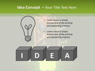 Old Elderly Sand PowerPoint Template