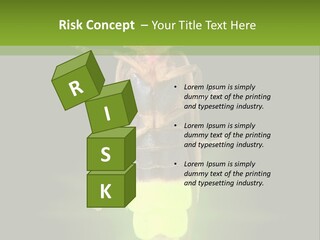 Old Elderly Sand PowerPoint Template