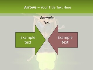 Old Elderly Sand PowerPoint Template