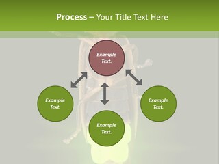 Old Elderly Sand PowerPoint Template