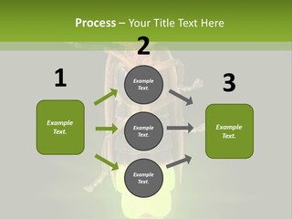 Old Elderly Sand PowerPoint Template