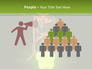 Old Elderly Sand PowerPoint Template