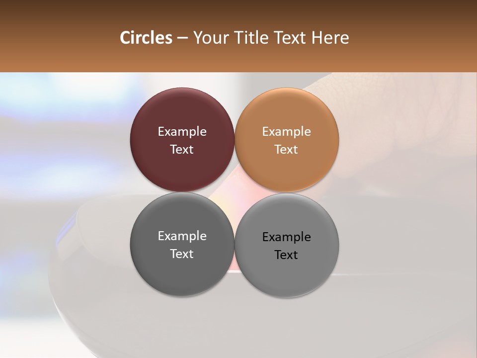 White Portrait Pensioner PowerPoint Template