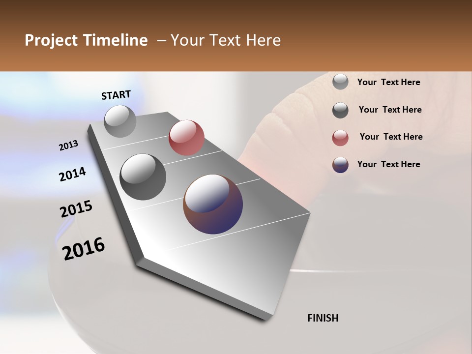 White Portrait Pensioner PowerPoint Template