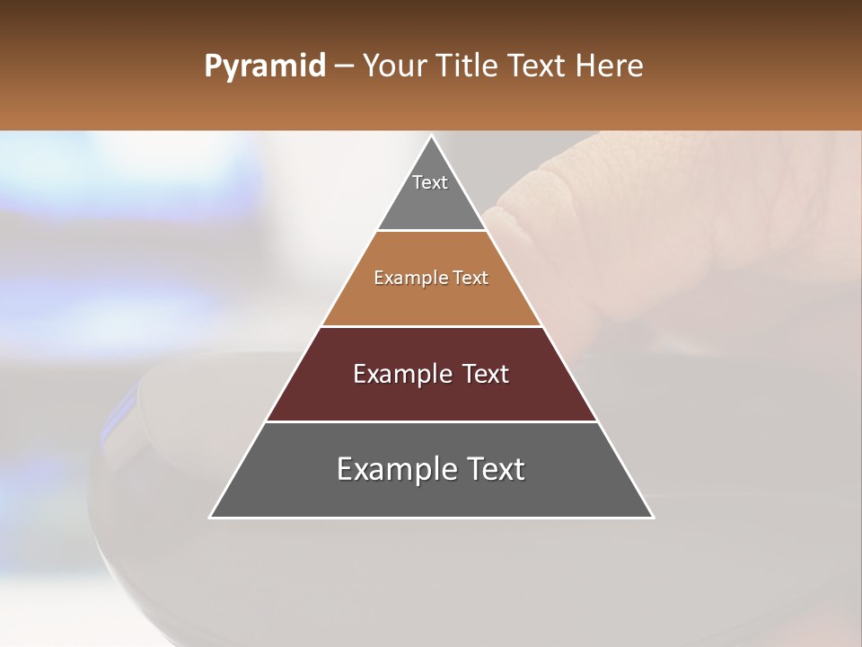 White Portrait Pensioner PowerPoint Template