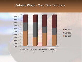 White Portrait Pensioner PowerPoint Template