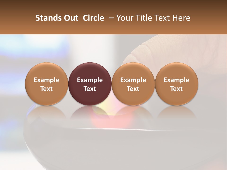 White Portrait Pensioner PowerPoint Template