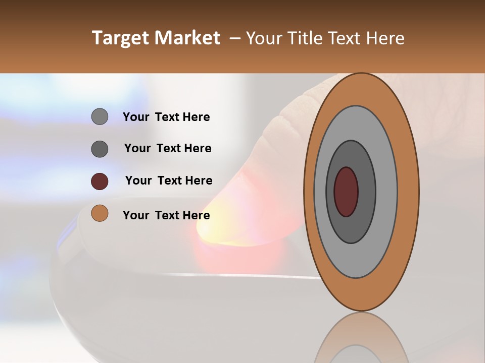 White Portrait Pensioner PowerPoint Template