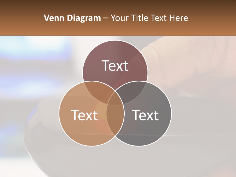 White Portrait Pensioner PowerPoint Template