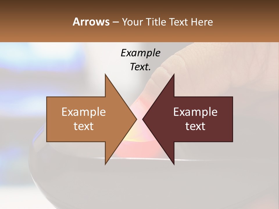 White Portrait Pensioner PowerPoint Template