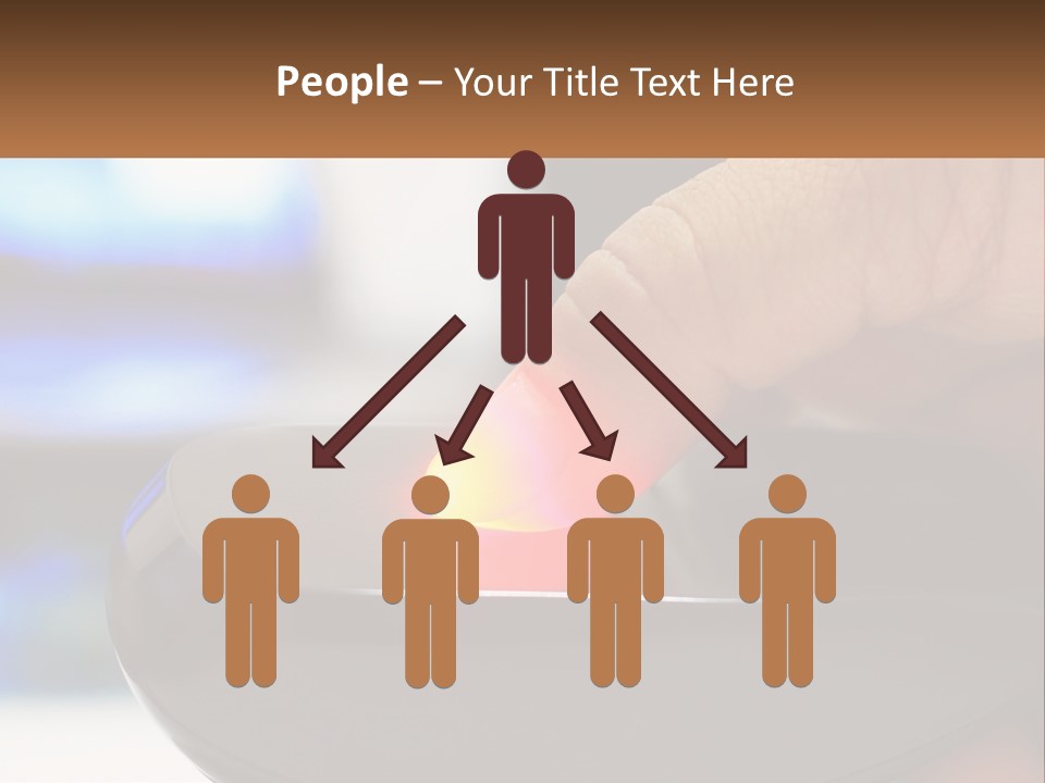 White Portrait Pensioner PowerPoint Template