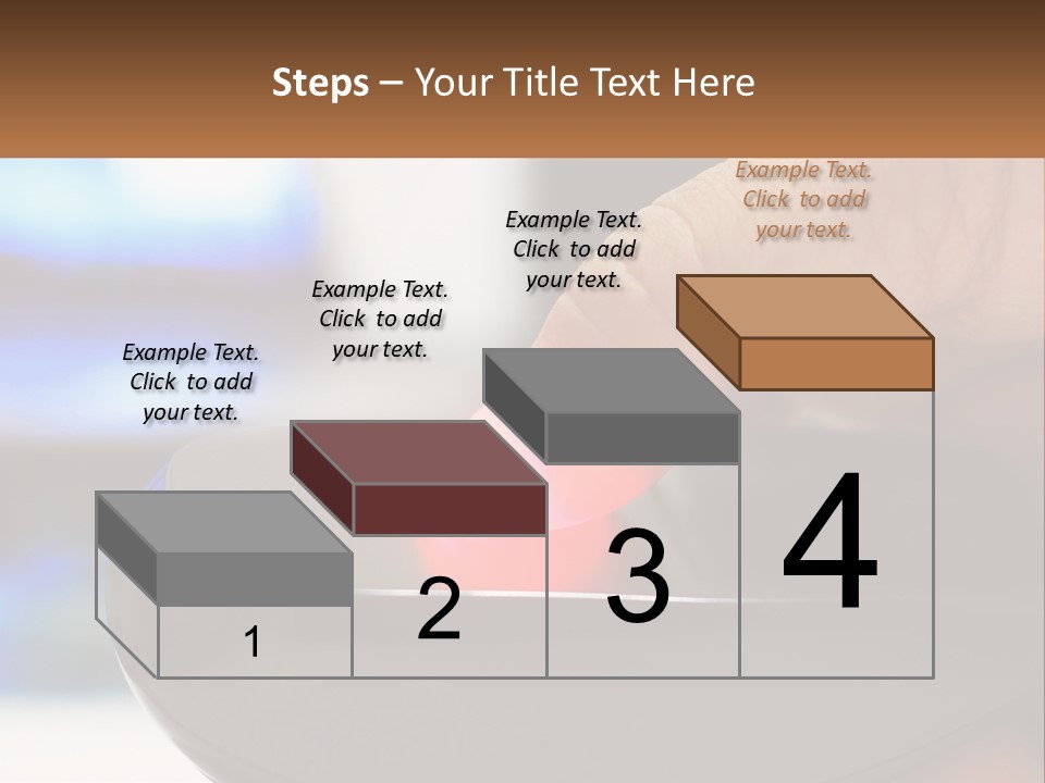 White Portrait Pensioner PowerPoint Template