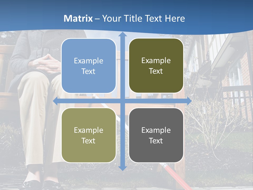 Coast Pensioner Daughter PowerPoint Template