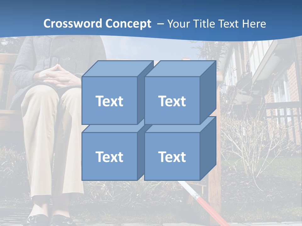 Coast Pensioner Daughter PowerPoint Template