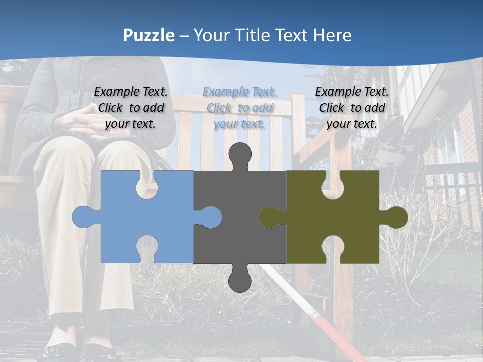 Coast Pensioner Daughter PowerPoint Template