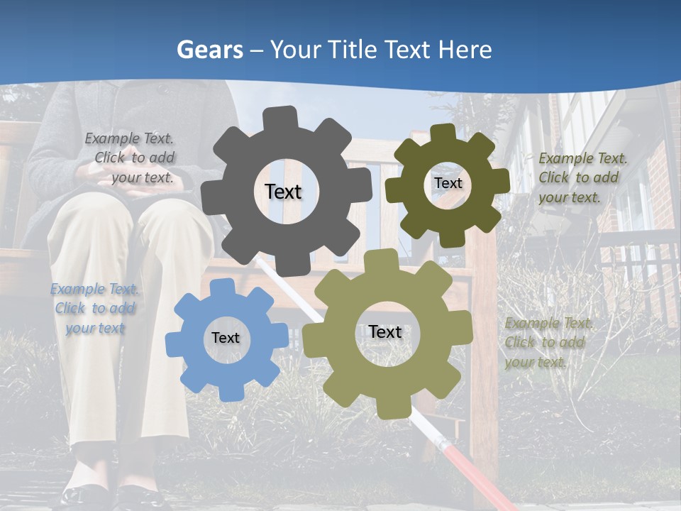 Coast Pensioner Daughter PowerPoint Template